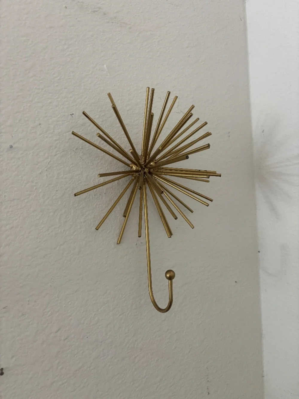 Gold Bursting Star Wall Hook